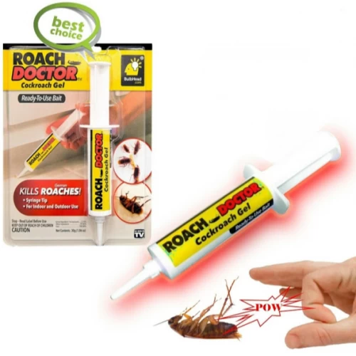 Set 5 x Insecticid Tip Seringa Solutie Antigandaci 30 Grame RoachDoctor