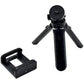 Trepied pentru telefon Tripod Support, flexibil, rotire 360 grade, Negru