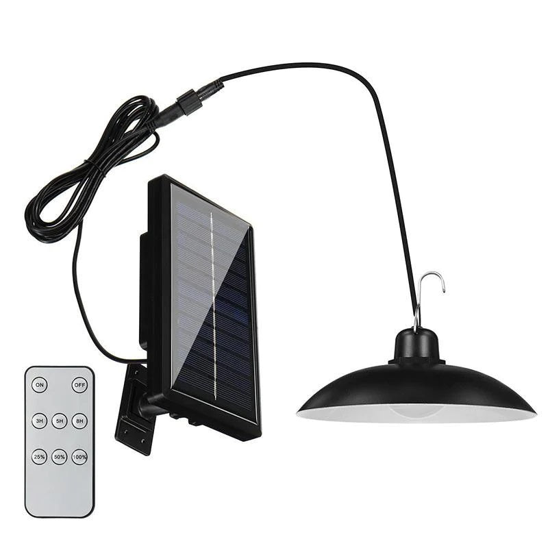 Lichidare de Stoc! Set 2 x Lampa Solara Suspendata, Telecomanda, 90 Lm/W