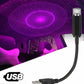 Lampa cu laser proiectie stelute mov USB, Car Ceiling USB Star