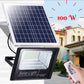 Proiector cu panou solar 100W