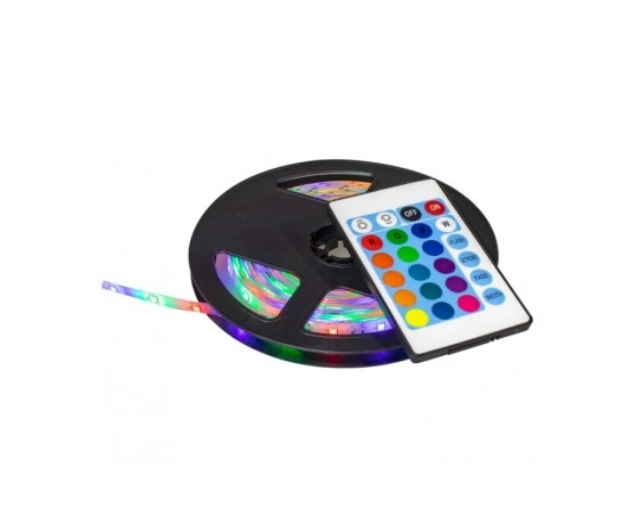 Banda led rgb multicolor cu telecomanda 20 M