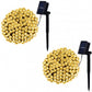 Set 2 x Instalatie solara 100 LED - alb cald