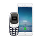 Mini Telefon Mobil Dual SIM OLED 7cm Greutate 30 Grame