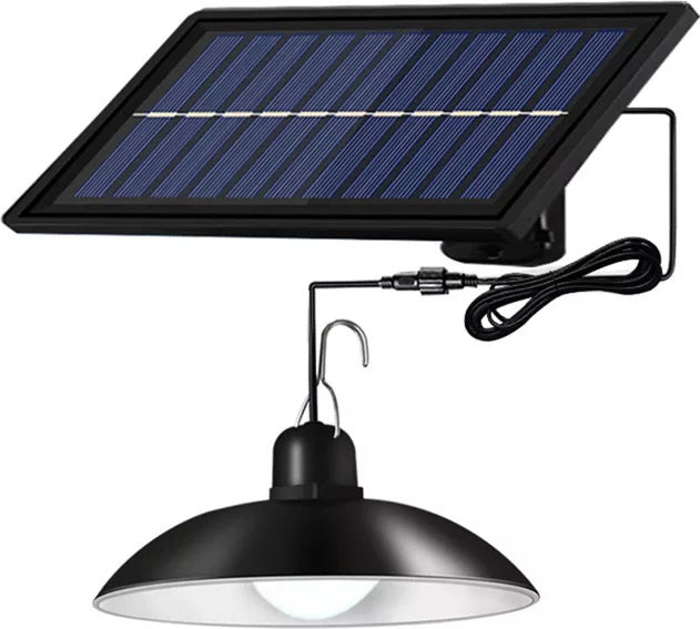 Lampa solara suspendata, telecomanda, 90 Lm/W