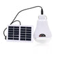 Bec Led Portabil cu Panou Solar 5W