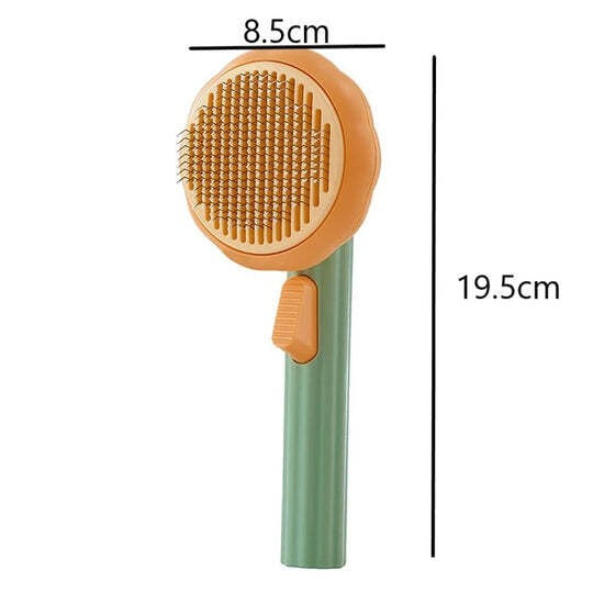 Lichidare de Stoc! Perie par de animale cu buton de autocuratare Circle Brush