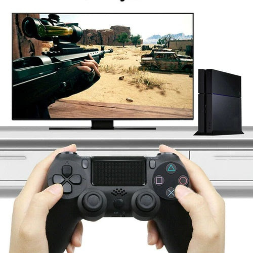 Gamepad Wireless DOUBLESHOCK Playstation 4 cu vibratii