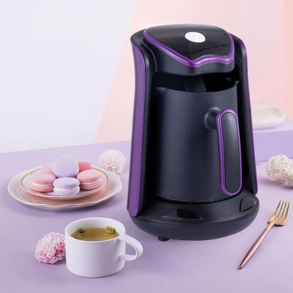 Aparat Electric pentru Cafea Turceasca cu Design Elegant, Oprire Automata, Putere 600W