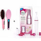 Perie indreptat parul Straight Brush + Trimmer electric Sweet Precision