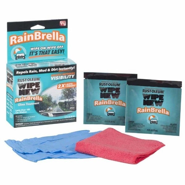 Solutie Anti Ploaie Rainbrella pentru parbriz, oglinzi, geamuri